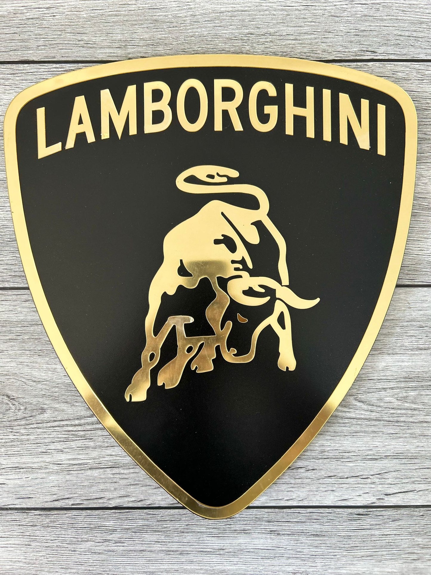 Lamborghini Wall Sign for Garage – Premium Wall Decor for Car Enthusiasts