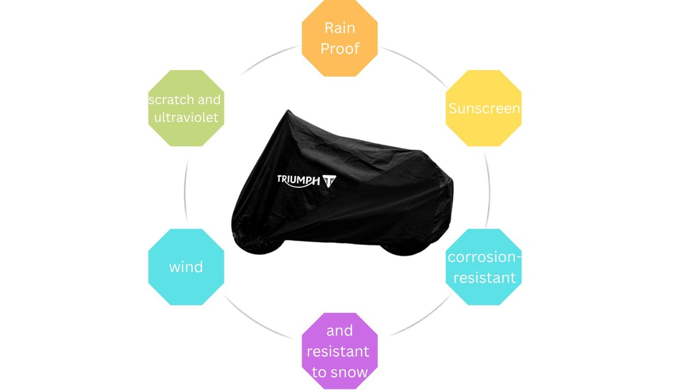 Vespa Motorcycle Protective Outdoor Cover – Rain, Sun & Dust Resistant