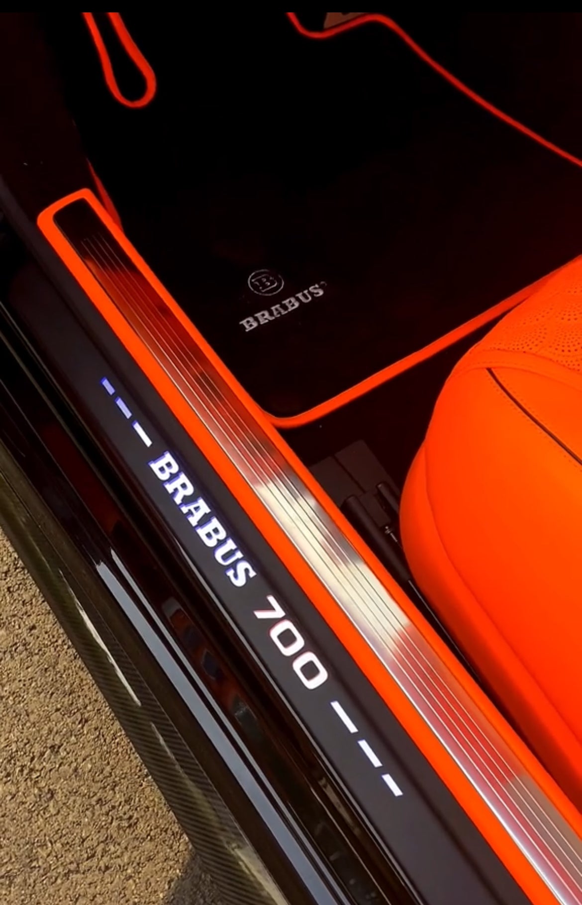 For Brabus Carpet Car Floor Mats Custom fit for all Brabus Model Carpet Liner