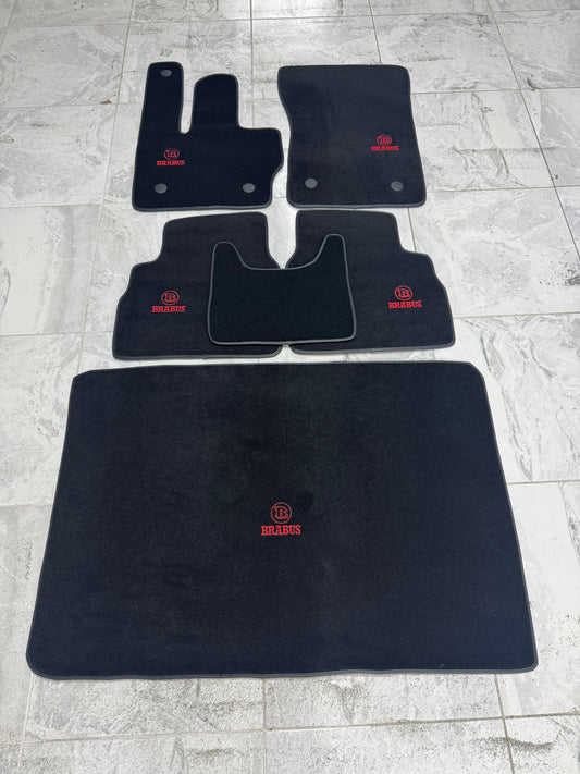 For Brabus Carpet Car Floor Mats Custom fit for all Brabus Model Carpet Liner
