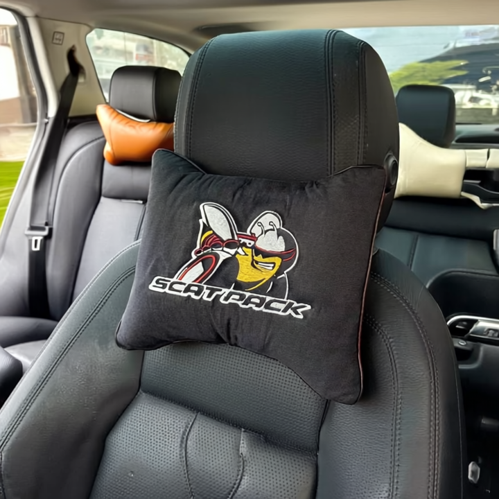 For Dodge Scatpack Neck Pillows for Cars - Premium Comfort and Style (2 PCS)