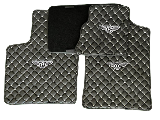 Bentley Benteyga 2016-2025 Custom fit Leather Waterproof Carpet Liner