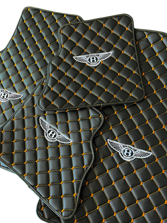 Bentley Continental GTC 2018-2025 Custom fit Leather Waterproof Carpet Liner