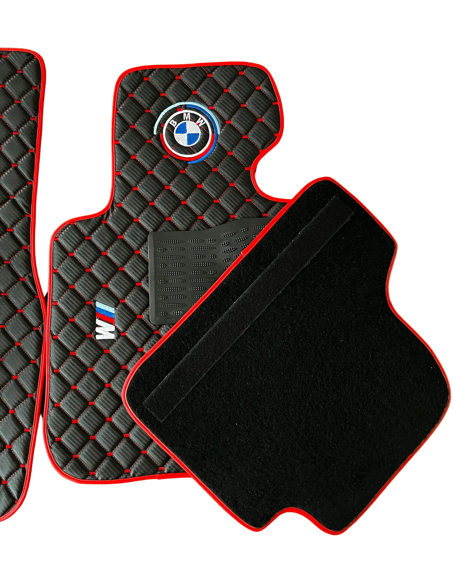 For BMW X7 M50i Carbon Car Floor Mats Custom fit Leather for all BMW M Colorful Waterproof Carpet Liner