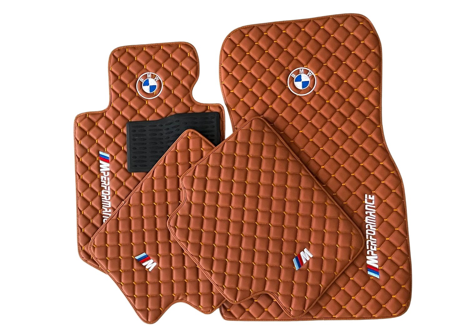 For BMW M Performance Car Floor Mats Custom fit Leather for all BMW M Performance Carpet Liner