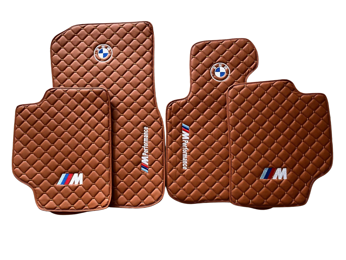 For BMW 440i xdrive GranCoupe Performance Car Floor Mats Custom fit Leather for all BMW M Performance Carpet Liner