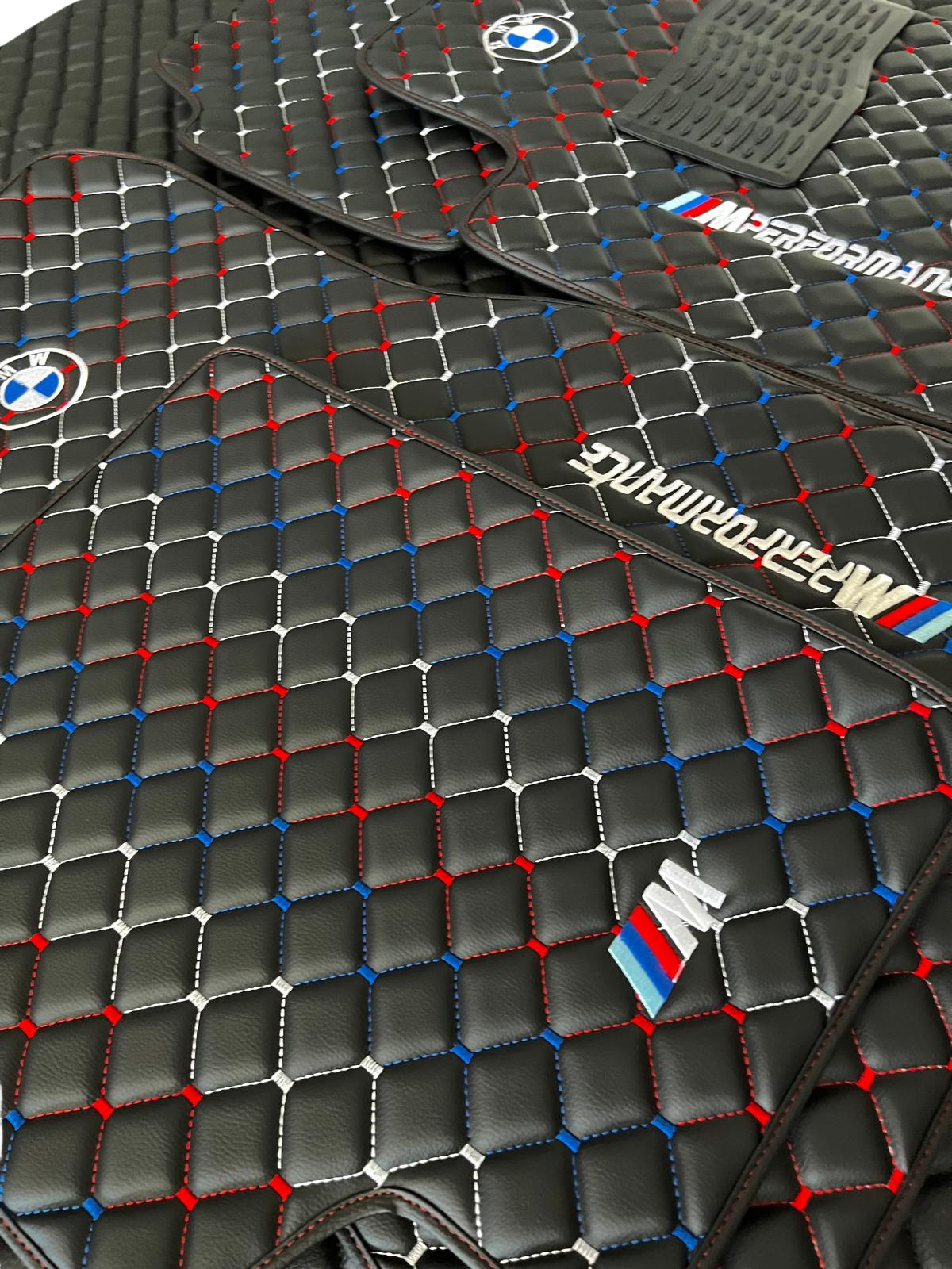 For BMW M Performance Car Floor Mats Custom fit Leather for all BMW M Performance Carpet Liner