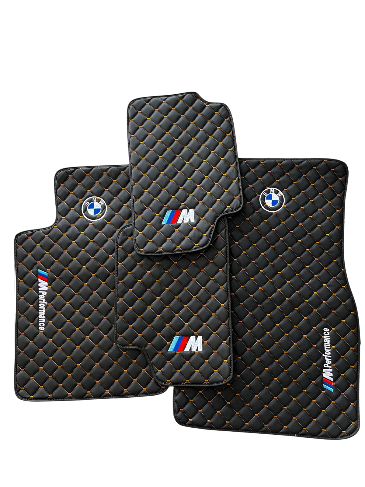 For BMW 440i xdrive GranCoupe Performance Car Floor Mats Custom fit Leather for all BMW M Performance Carpet Liner