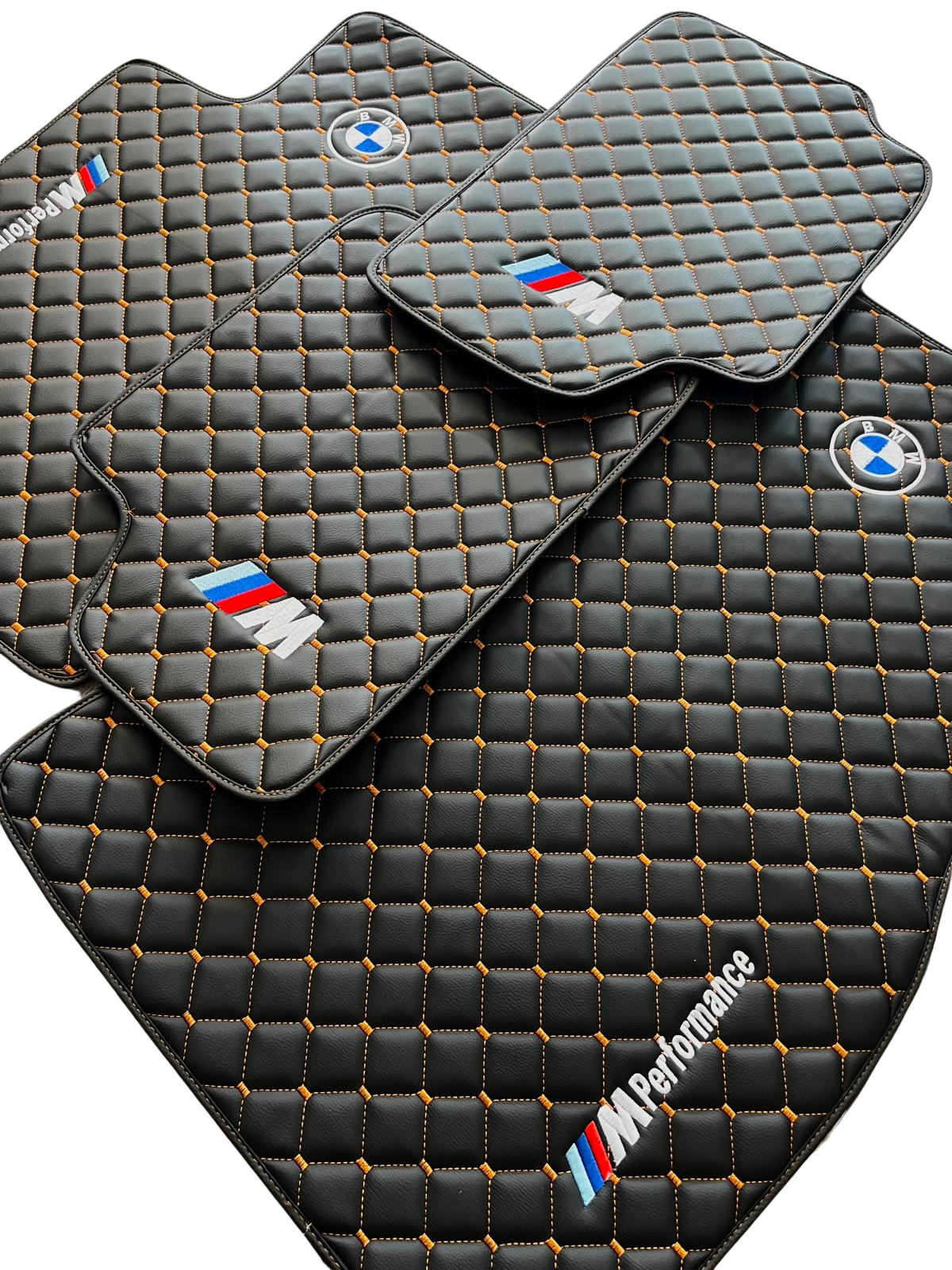 For BMW 440i xdrive GranCoupe Performance Car Floor Mats Custom fit Leather for all BMW M Performance Carpet Liner