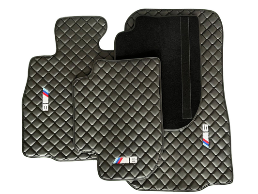 For BMW M6 Car Floor Mats Custom fit Leather for all BMW M6 Waterproof Carpet Liner