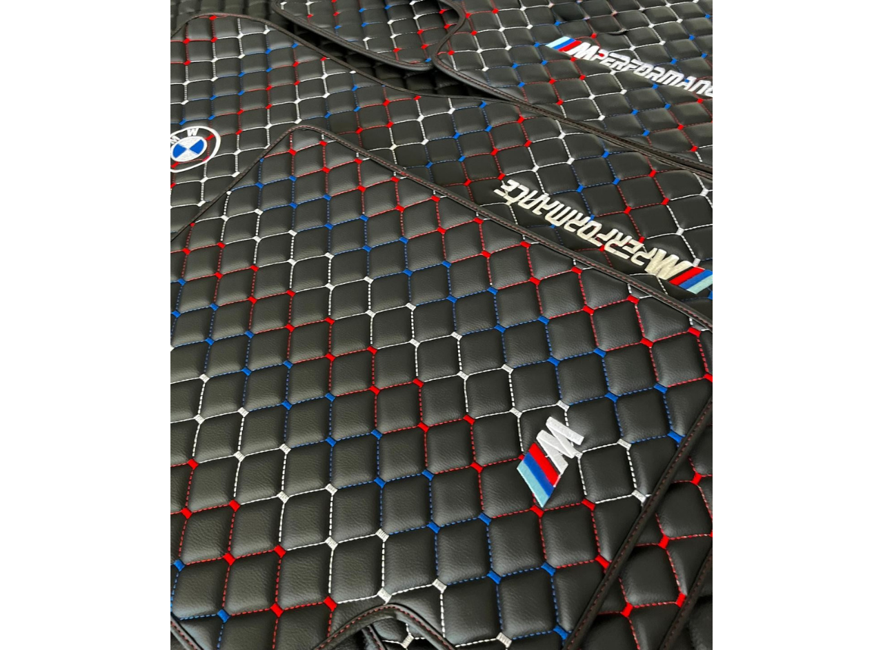 For BMW M Performance Car Floor Mats Custom fit Leather for all BMW M Performance Carpet Liner