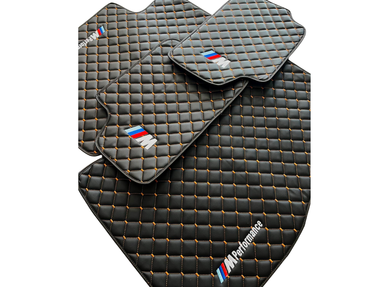 For BMW M Performance Car Floor Mats Custom fit Leather for all BMW M Performance Carpet Liner