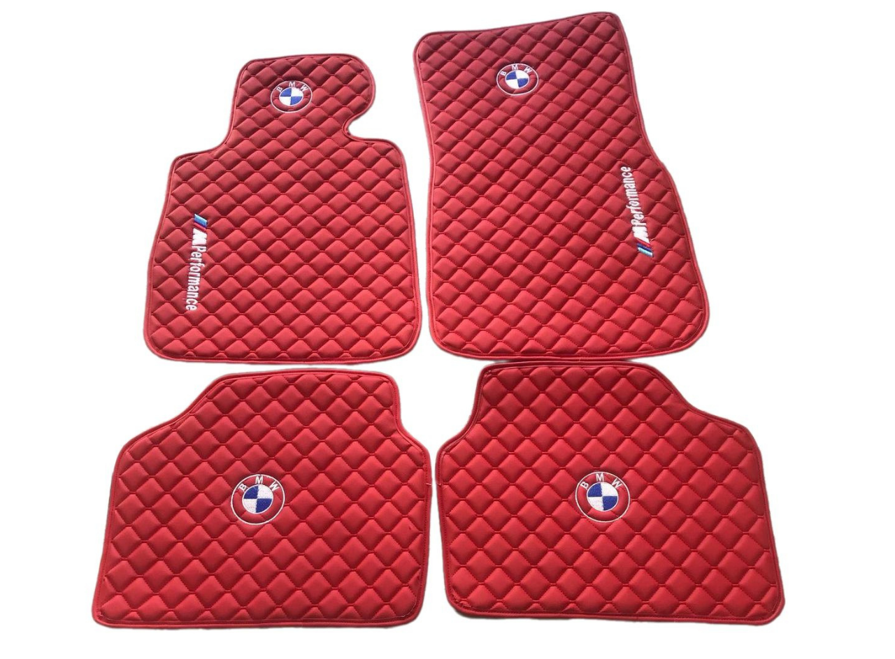 For BMW M Performance Car Floor Mats Custom fit Leather for all BMW M Performance Carpet Liner