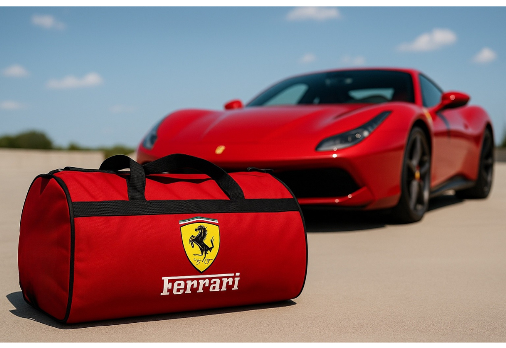 Luxury Ferrari Duffle Bag (Trunk Bag) 30x50 cm