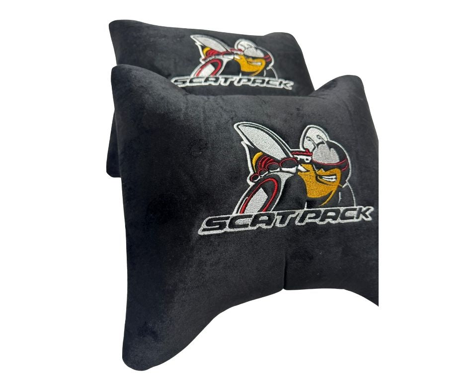 For Dodge Scatpack Neck Pillows for Cars - Premium Comfort and Style (2 PCS)