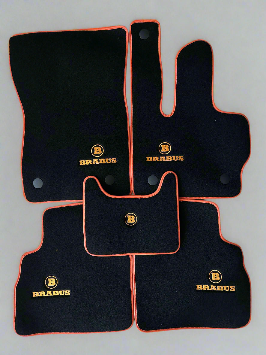 For Brabus Carpet Car Floor Mats Custom fit for all Brabus Model Carpet Liner