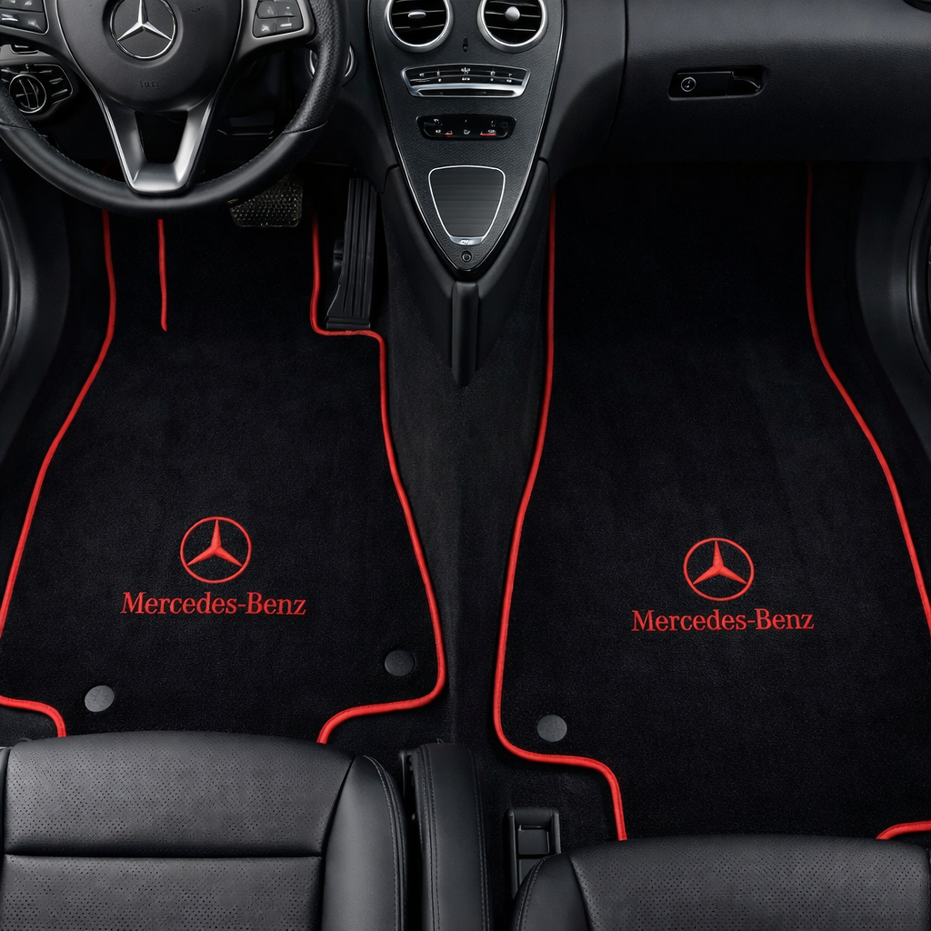 For M B Carpet Car Floor Mats Custom fit for all Model Carpet Liner