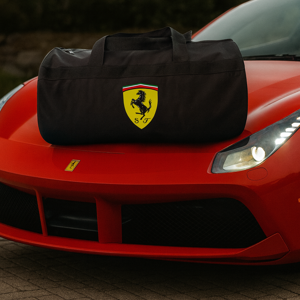 Luxury Ferrari Duffle Bag (Trunk Bag) 30x50 cm