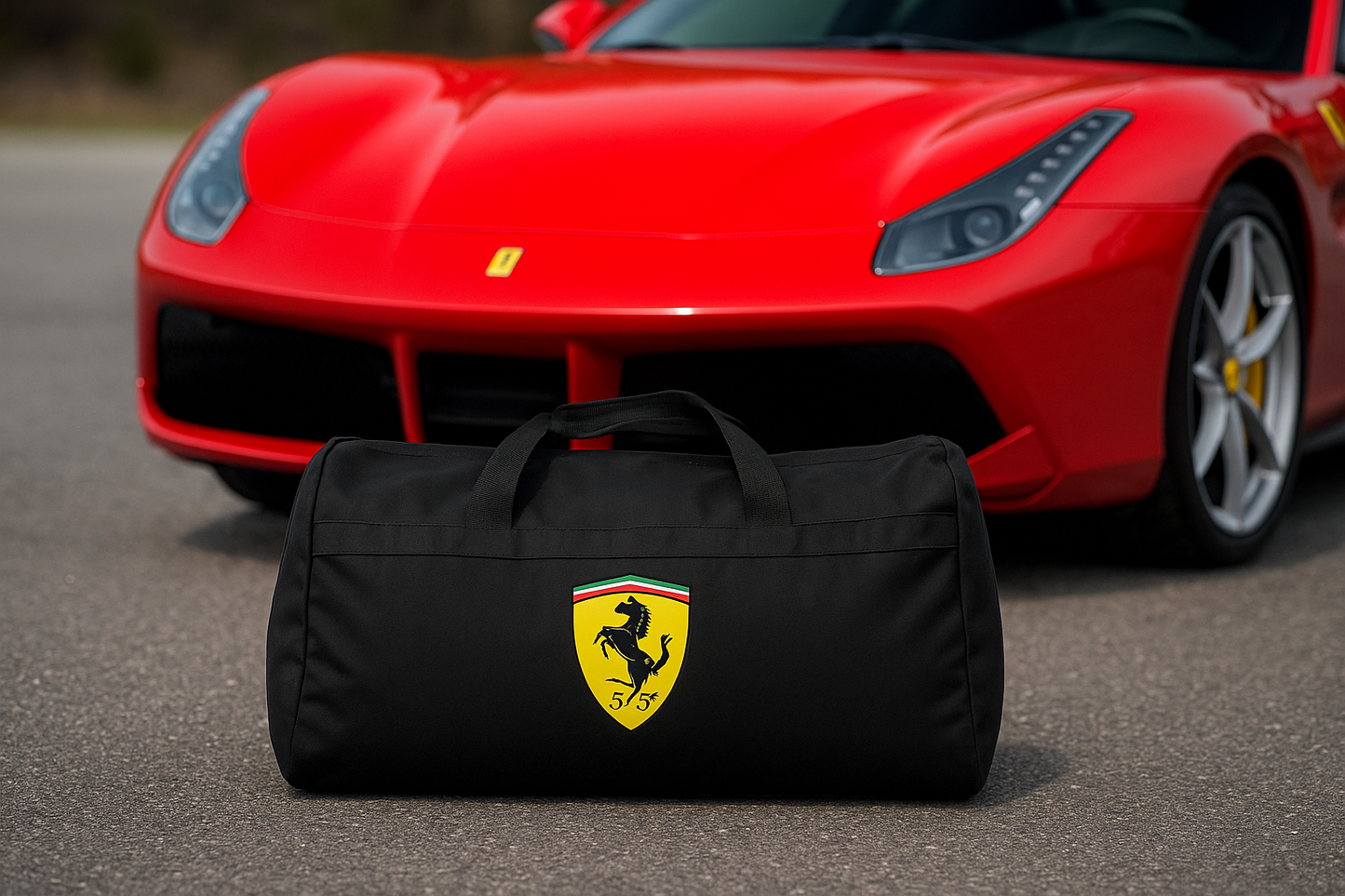 Luxury Ferrari Duffle Bag (Trunk Bag) 30x50 cm