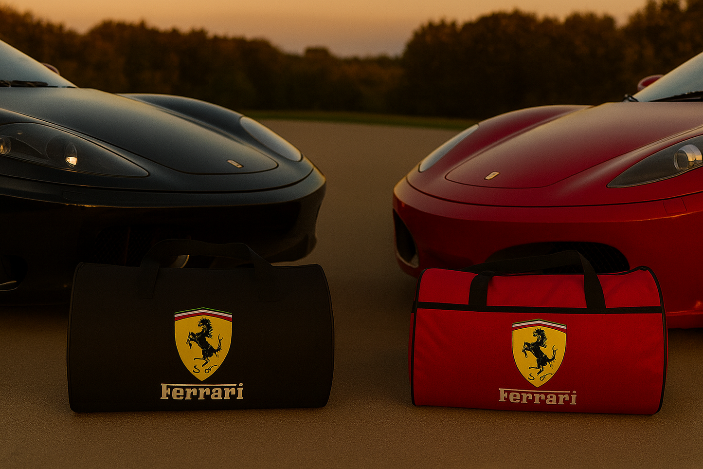 Luxury Ferrari Duffle Bag Trunk Bag 30x50 cm