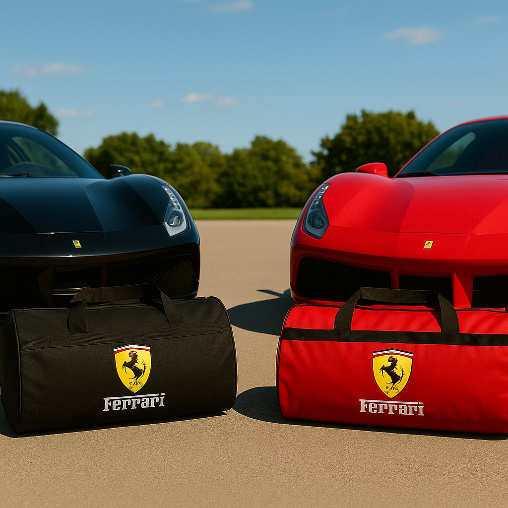 Luxury Ferrari Duffle Bag (Trunk Bag) 30x50 cm
