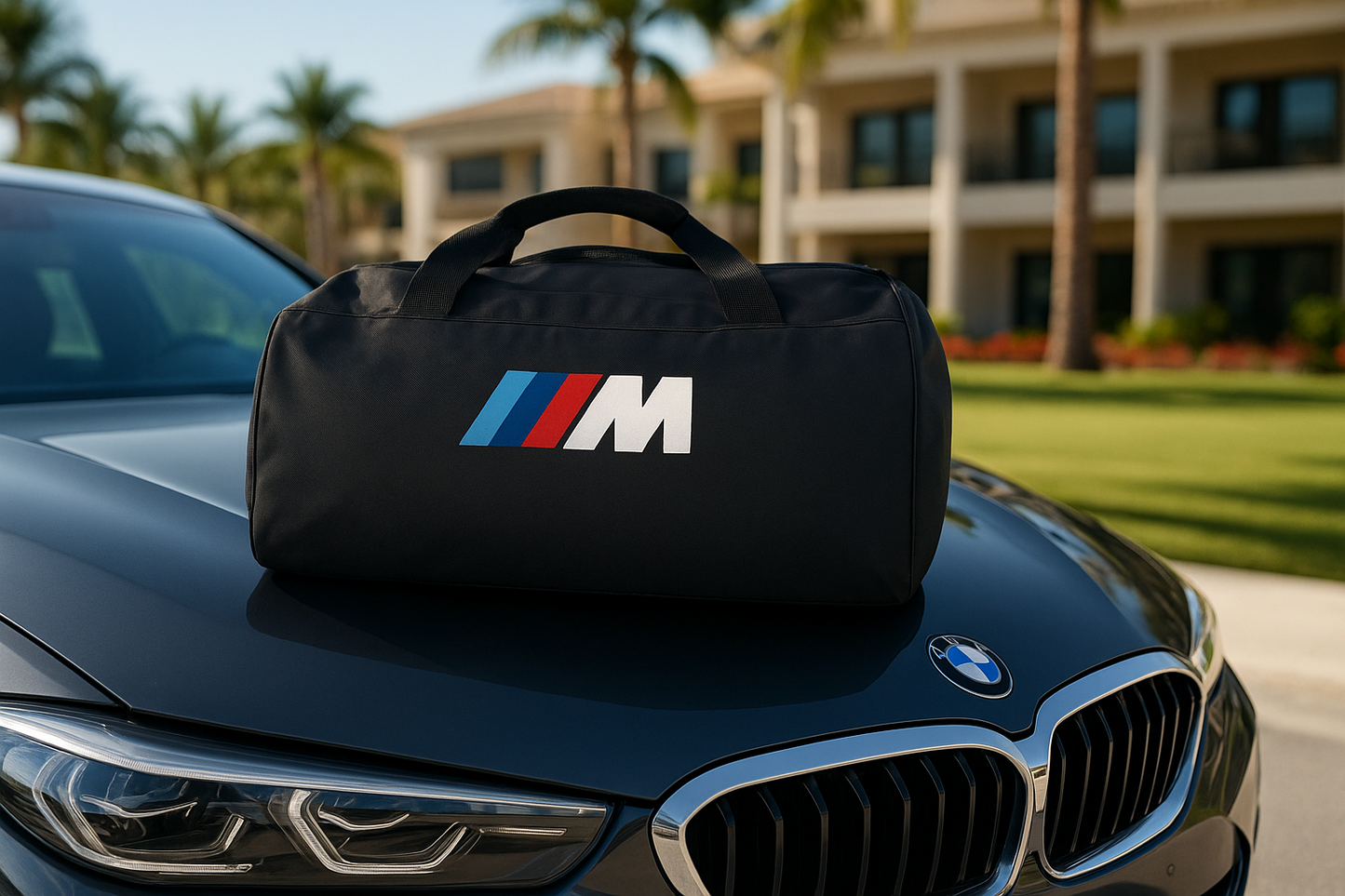Luxury BMW M Duffle Bag 30x50 cm