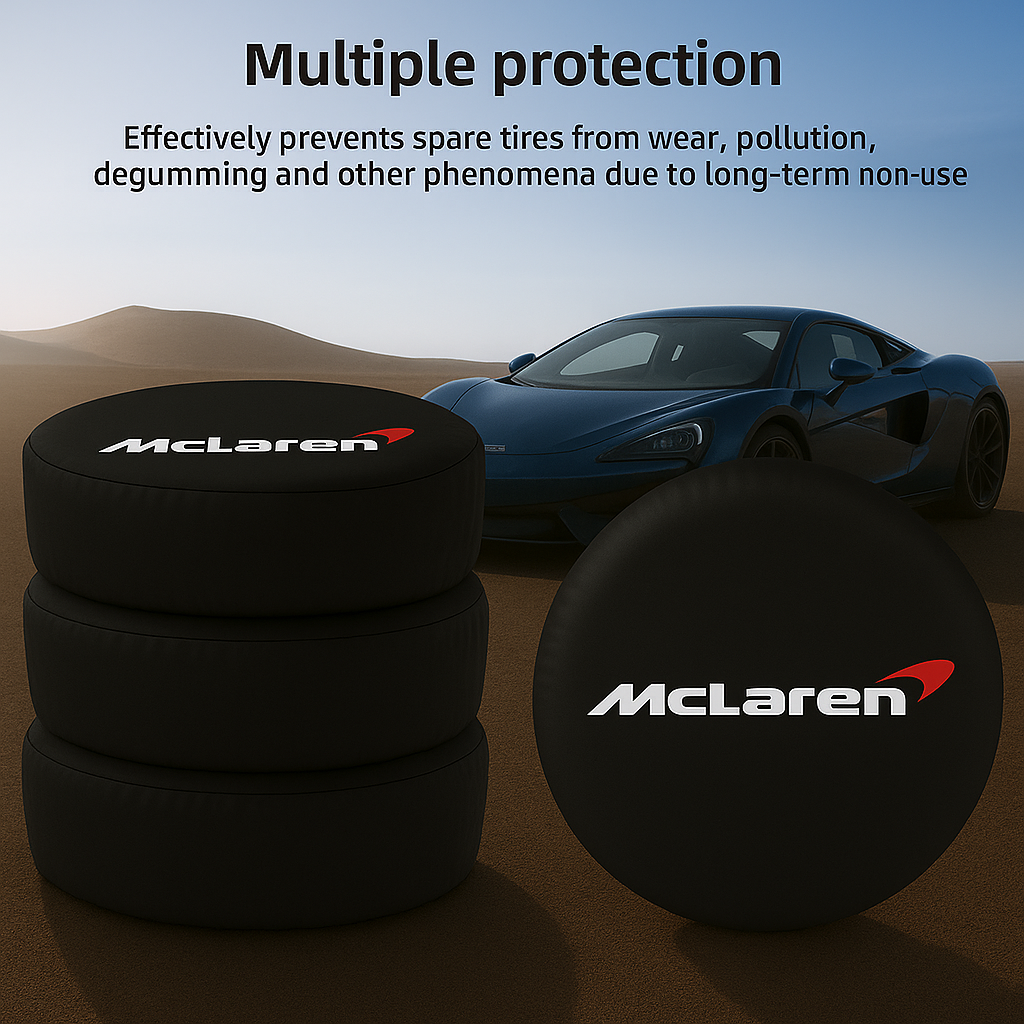 McLaren Tire Cover β Supercar Protection | Waterproof Premium Wheel Cover with McLaren Logo