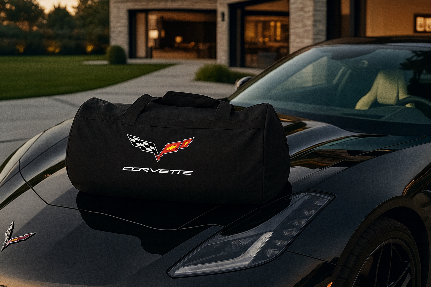 Luxury Corvette Duffle Trunk Bag 30x50 cm