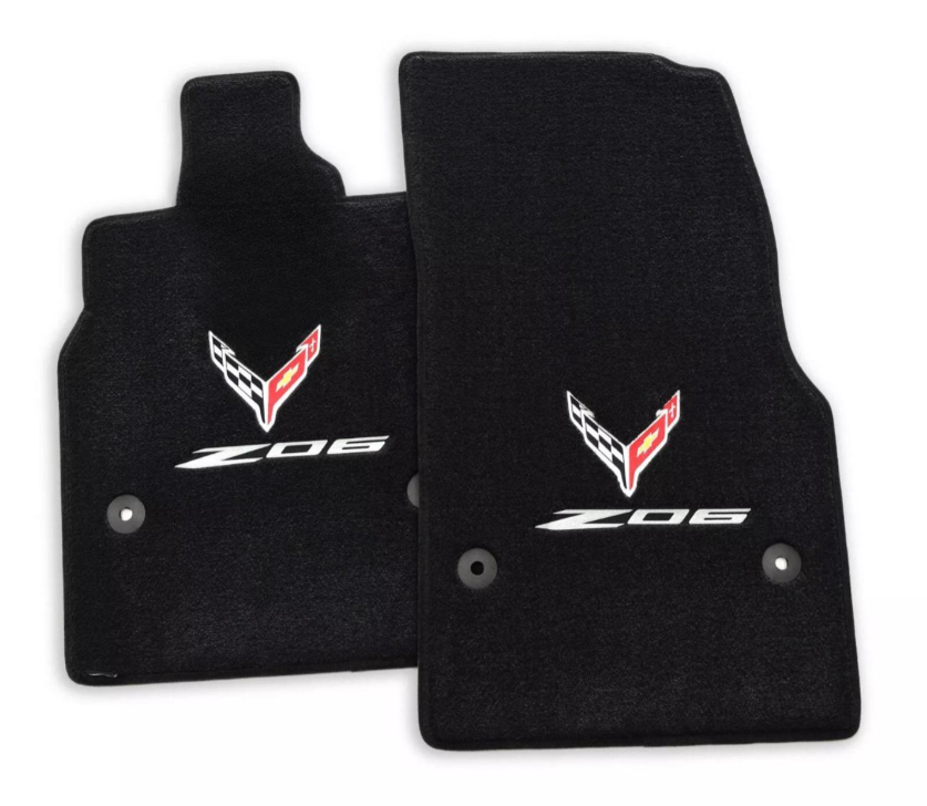 Corvette C8 Model Carpet Car Floor Mats