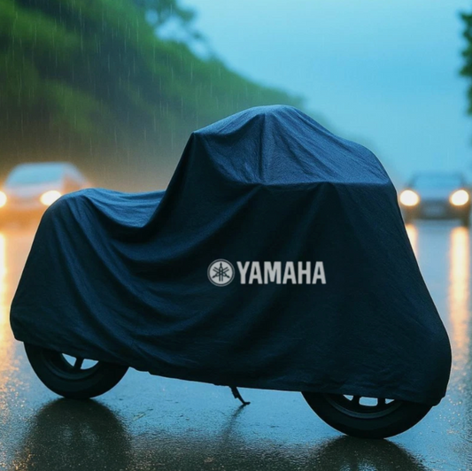 Yamaha Motorcycle Protective Outdoor Cover – Rain, Sun & Dust Resistant
