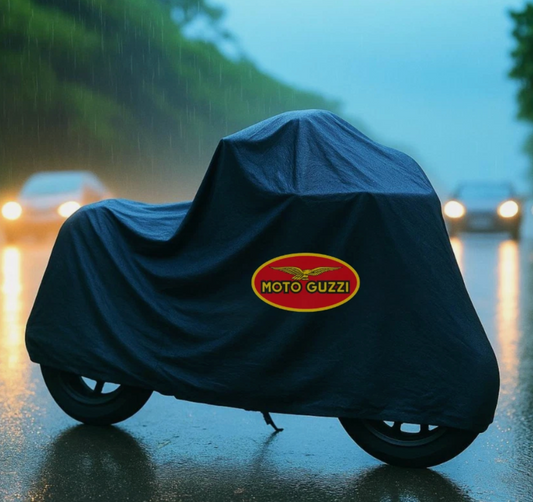 Moto Guzzi Motorcycle Protective Outdoor Cover – Rain, Sun & Dust Resistant