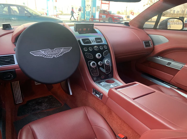 Steering Wheel Cover Soft Elastic Premium Fabric For all Model Custom Logo