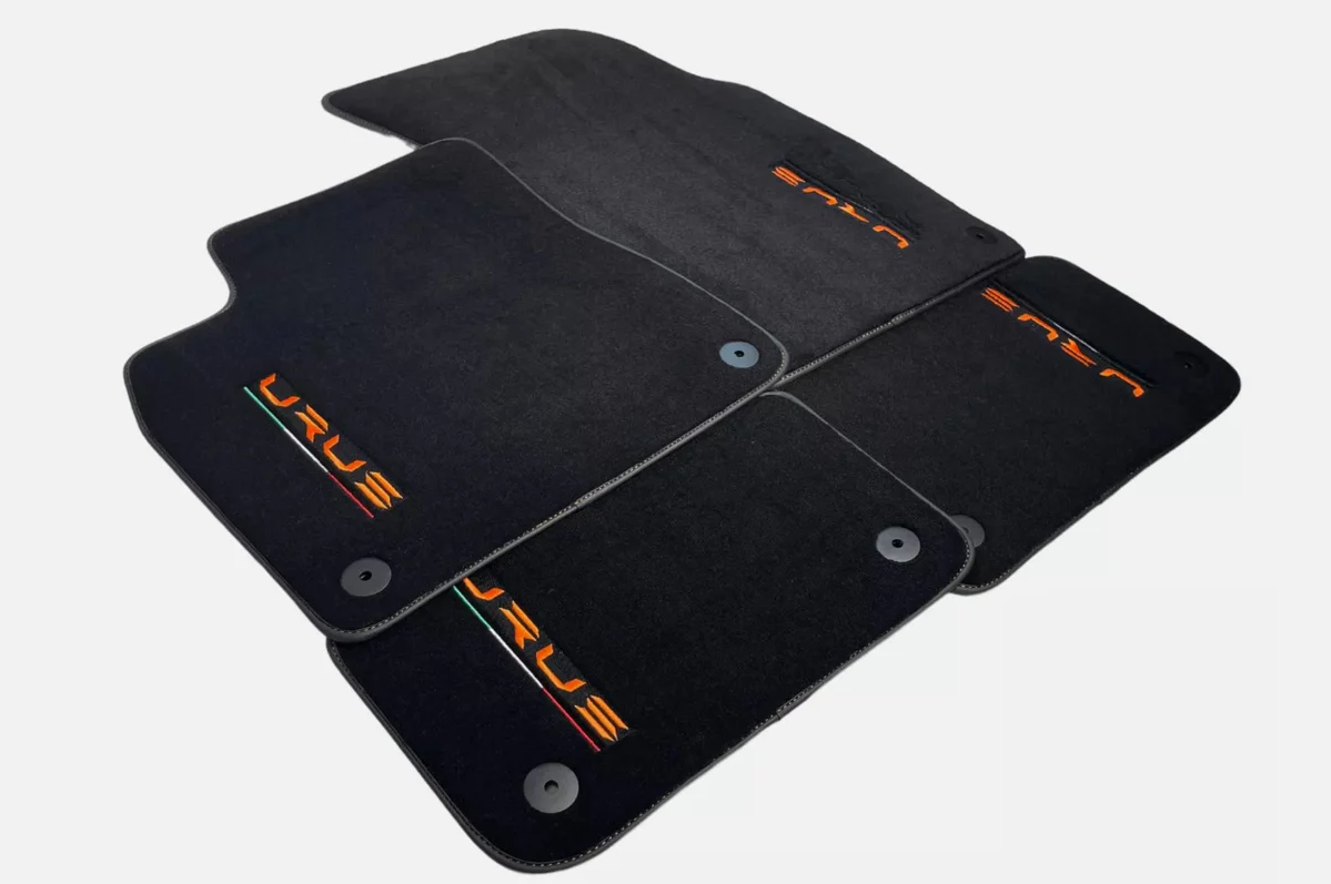 Lamborghini Urus Floor Mats - All Model Fit - Velour Premium Carpet For Urus