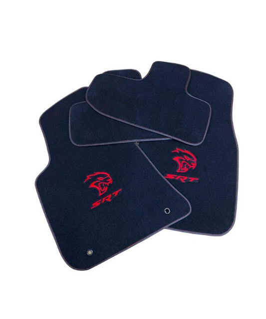 For All Dodge Challenger SRT Model Carpet Car Floor Mats Custom fit for Dodge Challenger SRT Model Carpet Liner