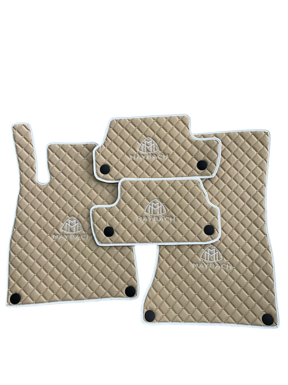 Maybach Leather Floor Mats Set Trunk Mat Pillow For Maybach