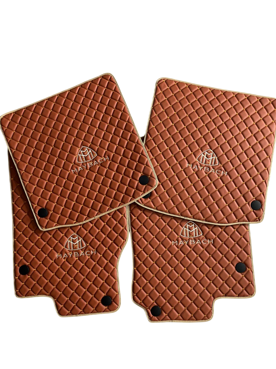 Maybach Leather Floor Mats Set Trunk Mat Pillow For Maybach