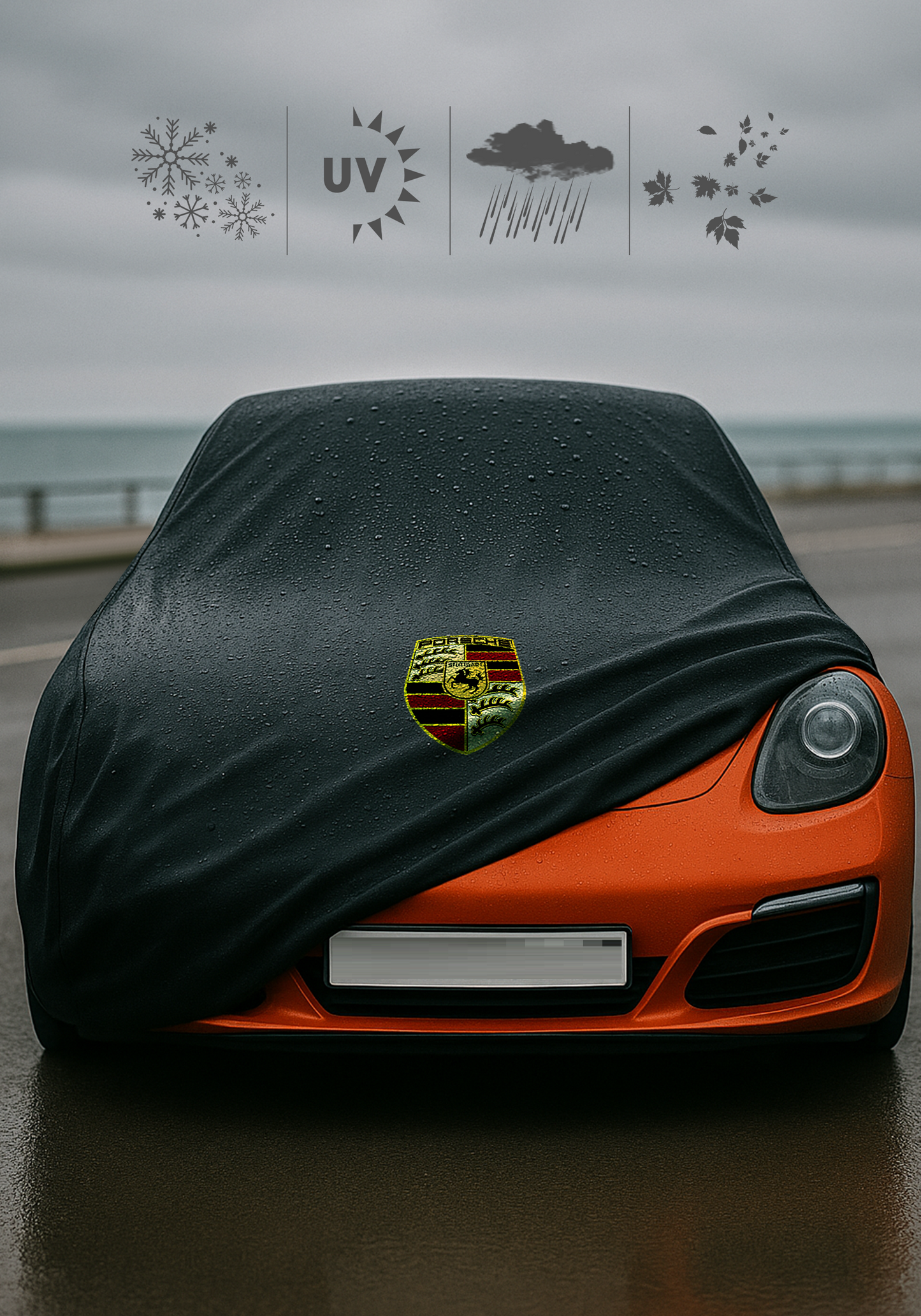 PORSCHE Car Cover Custom Fit Indoor & Outdoor