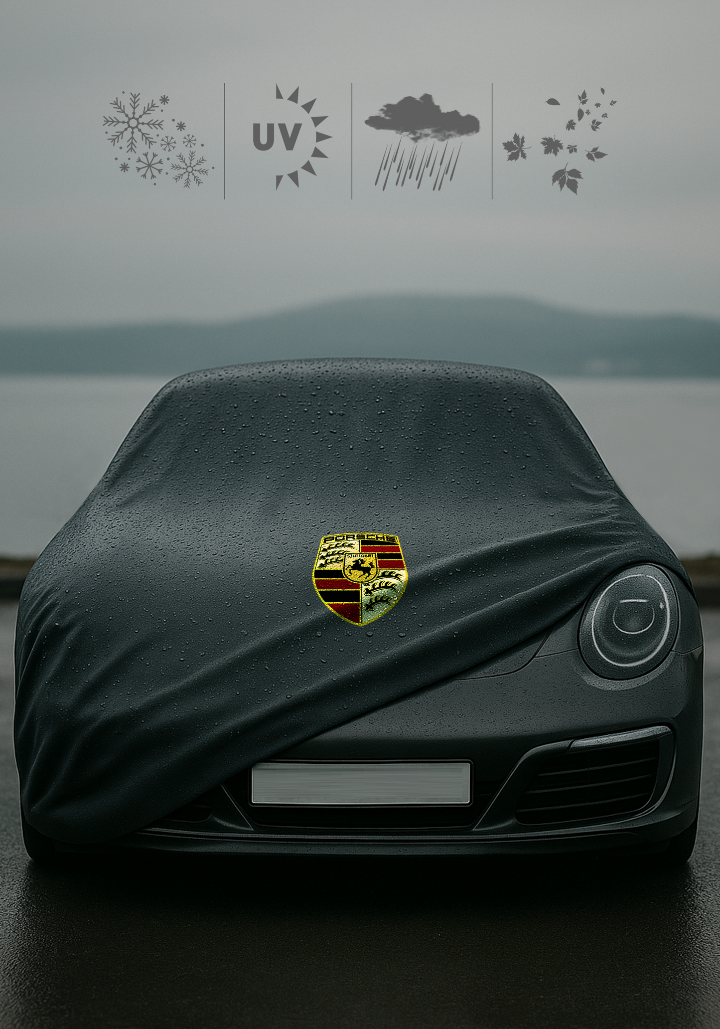 PORSCHE Car Cover Custom Fit Indoor & Outdoor