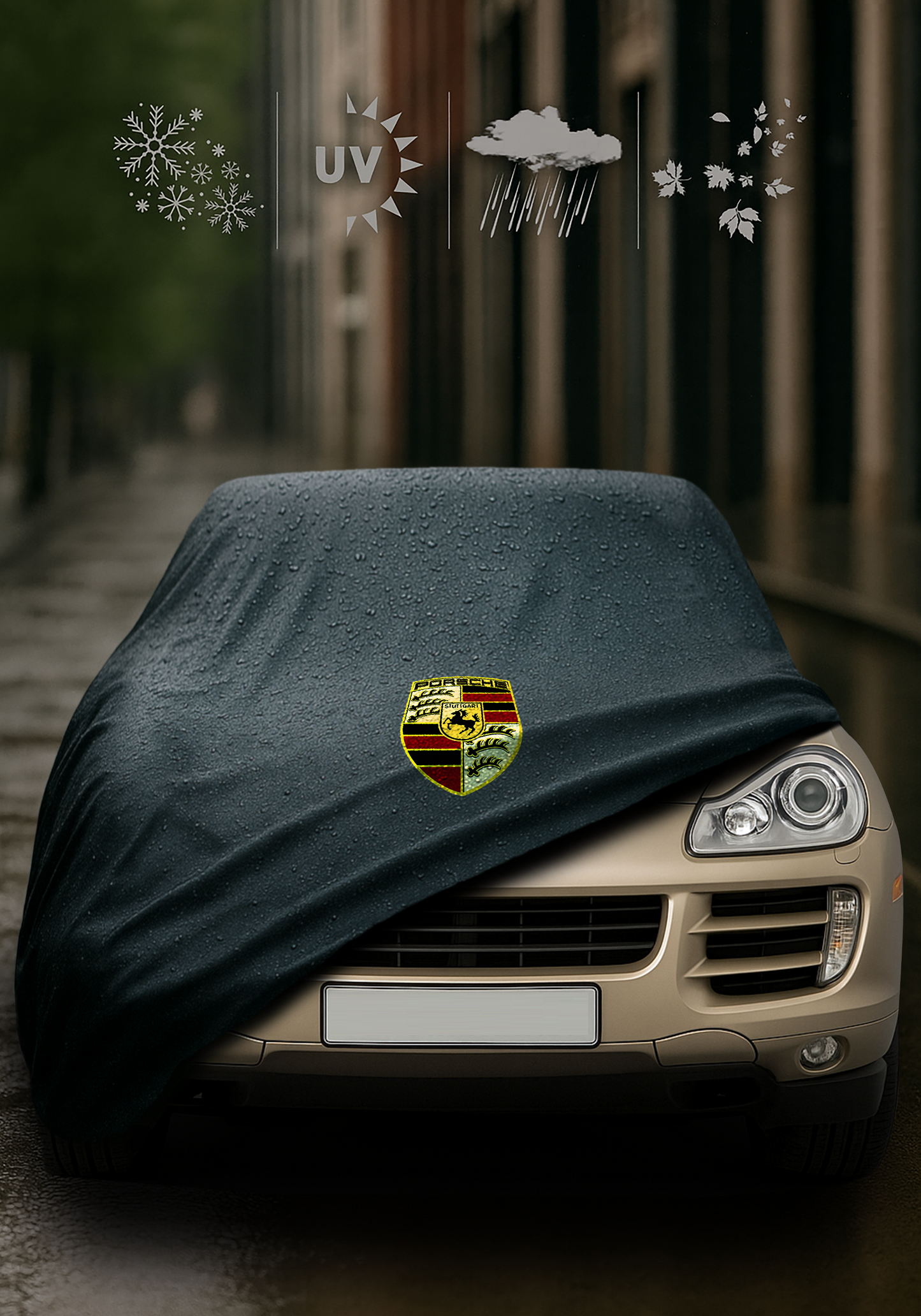 PORSCHE Car Cover Custom Fit Indoor & Outdoor