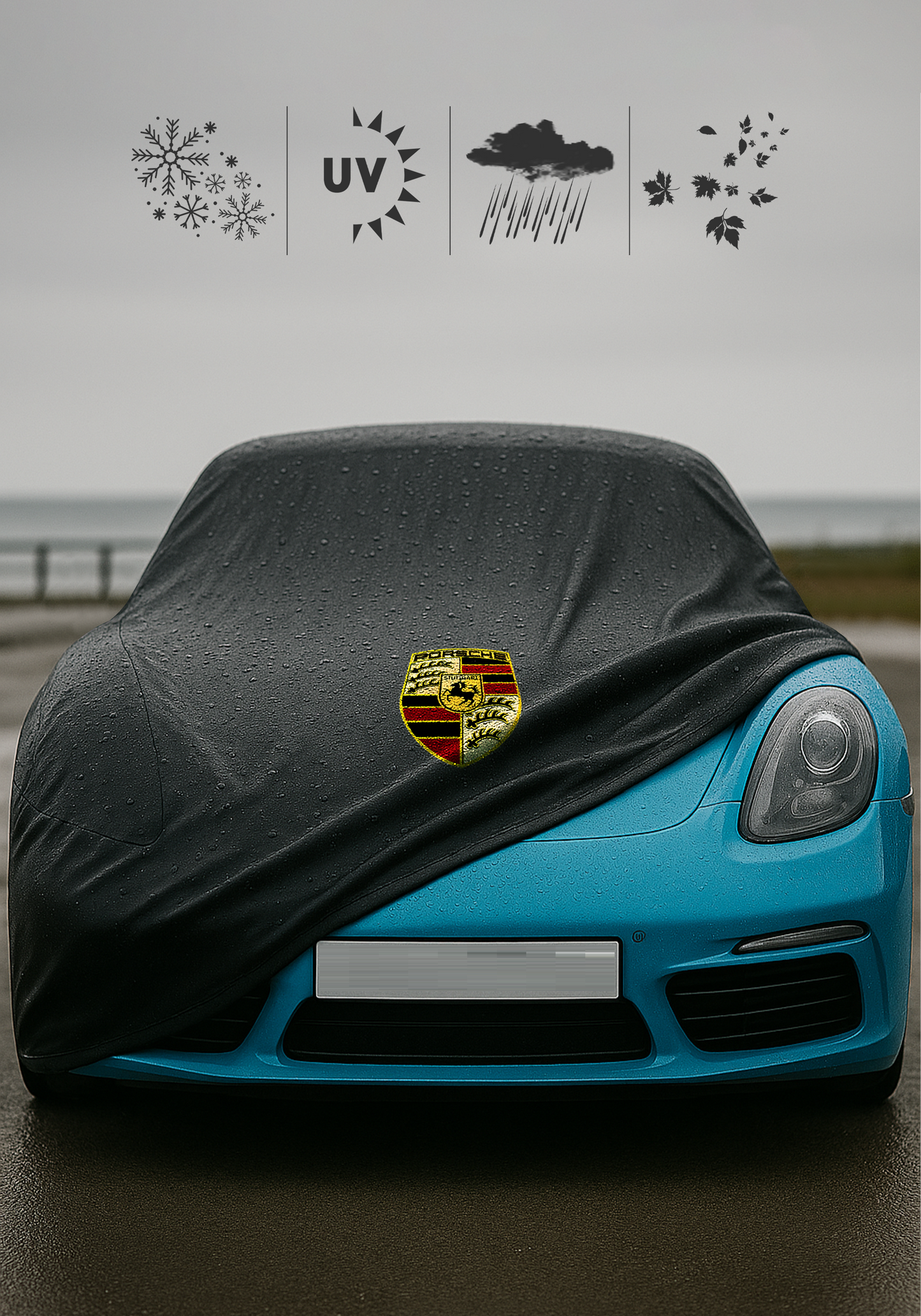 PORSCHE Car Cover Custom Fit Indoor & Outdoor