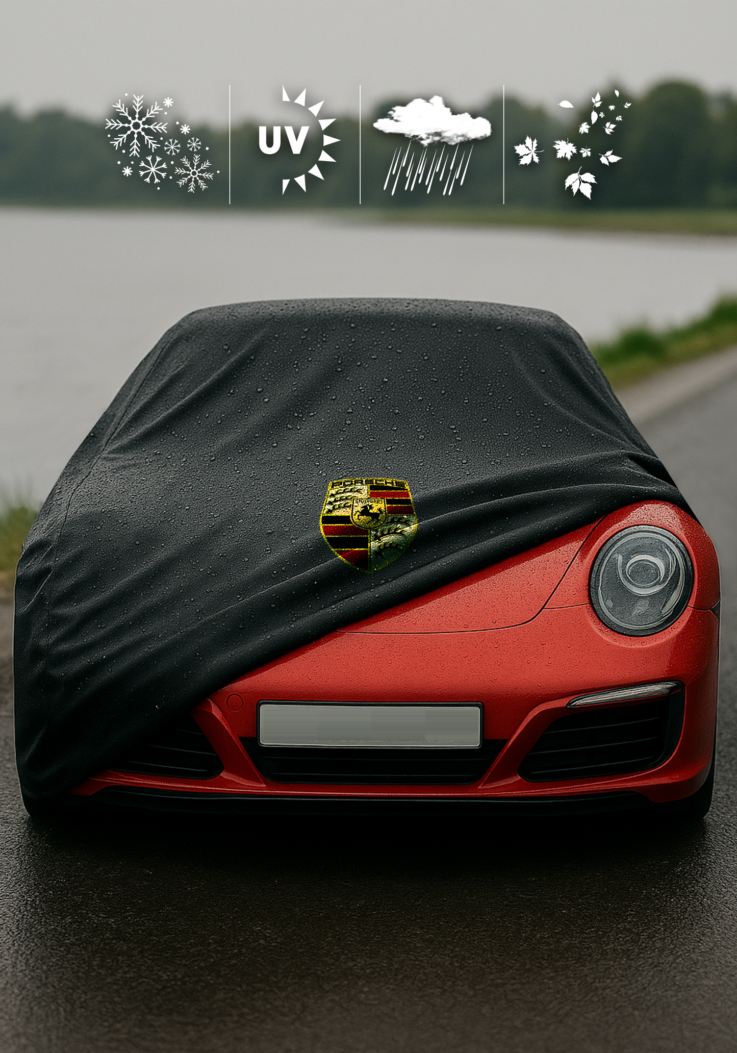 PORSCHE Car Cover Custom Fit Indoor & Outdoor