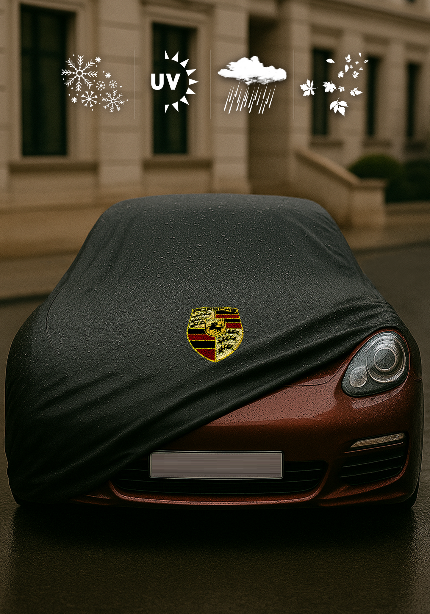 PORSCHE Car Cover Custom Fit Indoor & Outdoor