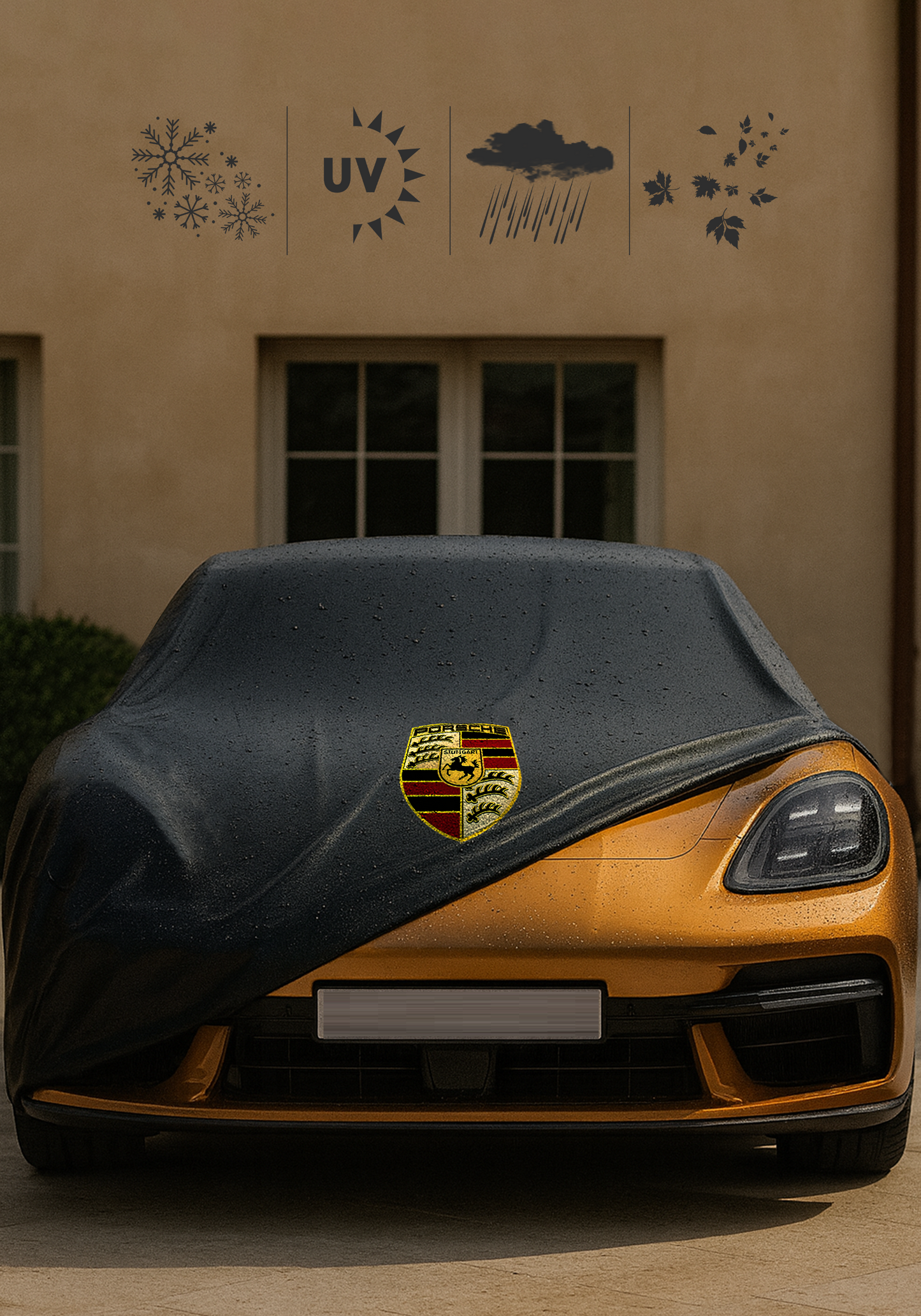 PORSCHE Car Cover Custom Fit Indoor & Outdoor