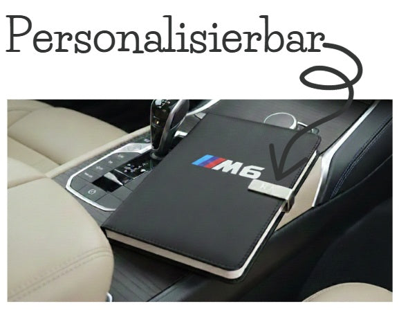 BMW Journal Notebook Customizable initials