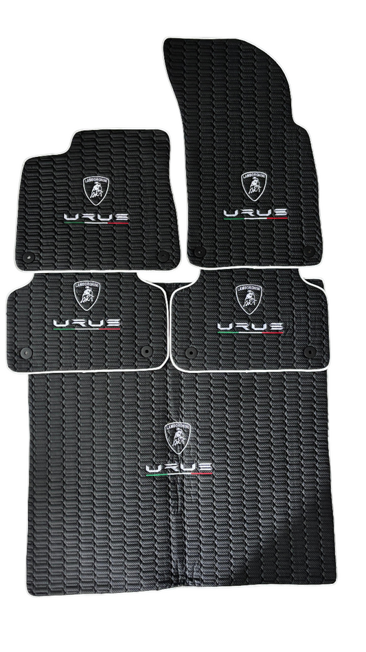 Lamborghini Urus Leather Floor Mats Set Trunk Mat Waterproof Car Mats for all Urus Series