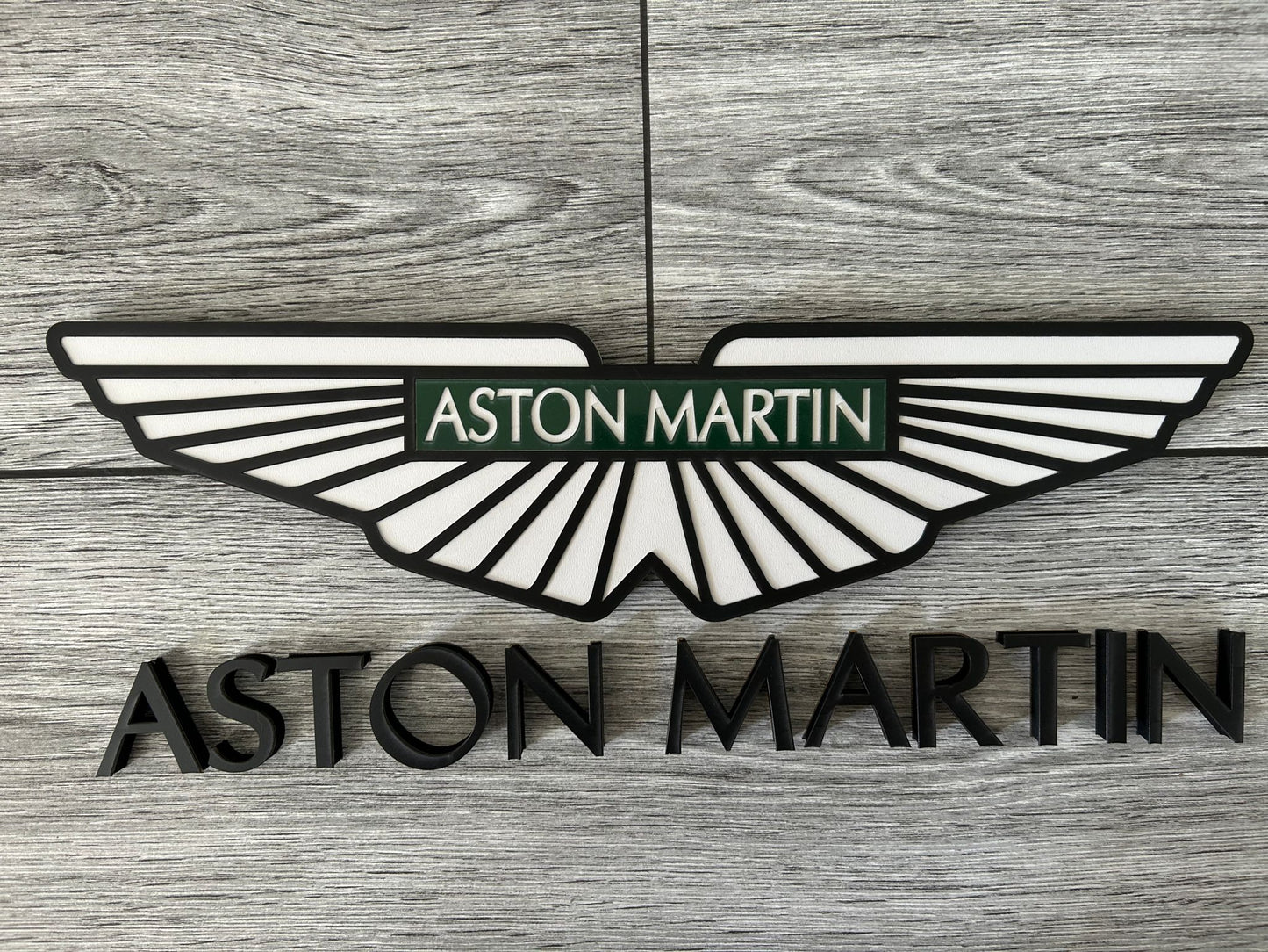 Aston Martin Wall Sign for Garage – Premium Wall Decor for Car Enthusiasts
