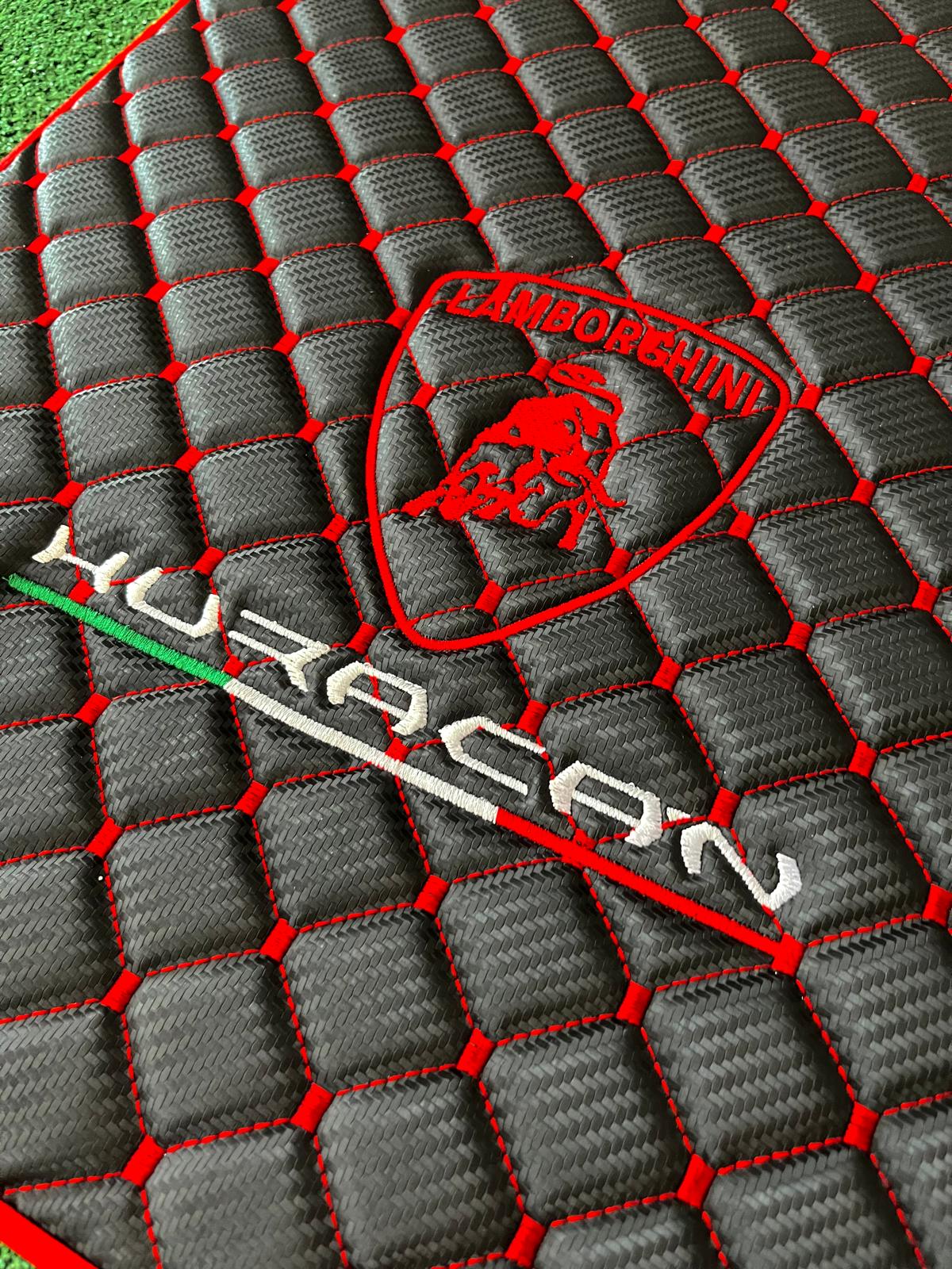 Lamborghini Huracan Leather Floor Mats
