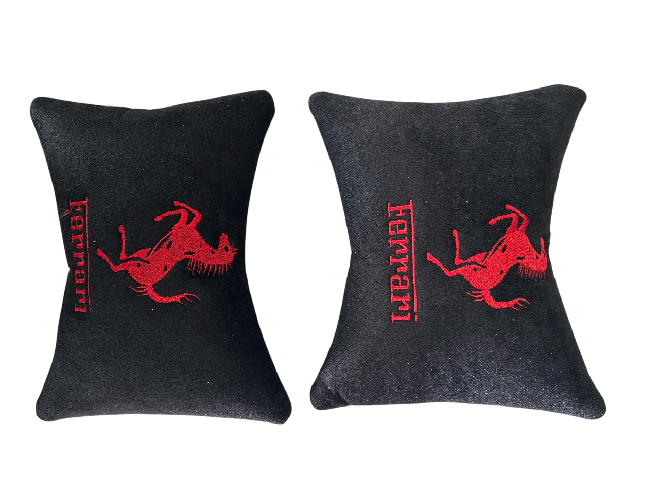 For Ferrari Alcantara Neck Pillows for Cars - Premium Comfort and Style (2 PCS)