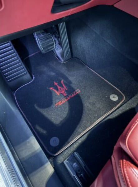 For all Maserati Model Carpet Car Floor Mats Custom fit for Maserati Model Carpet Liner