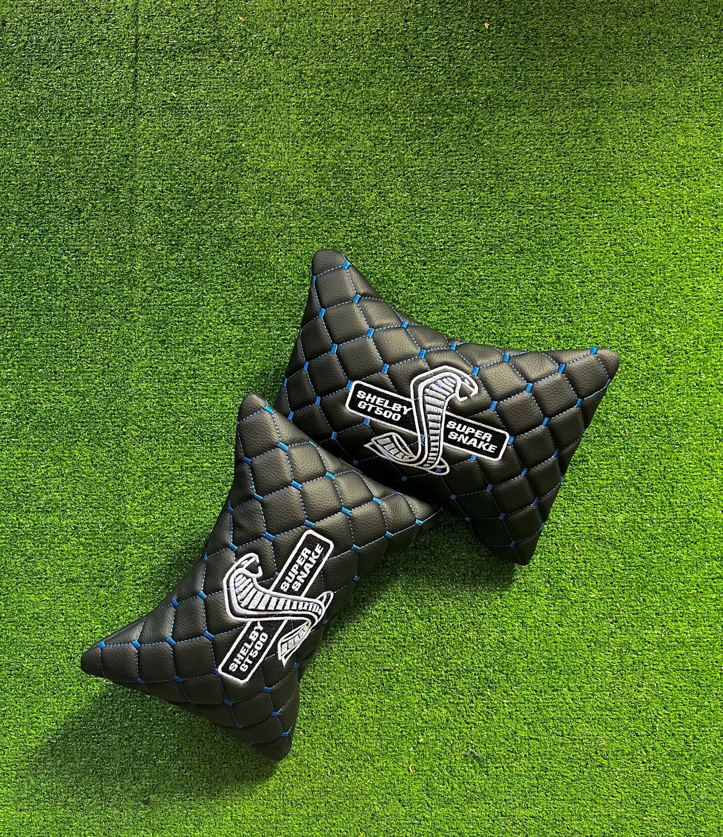 For Shelby GT500 Leather Neck Pillows for Cars - Premium Comfort and Style (2 PCS)